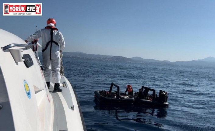 Aydın’da 1 günde 68 düzensiz göçmen kurtarıldı