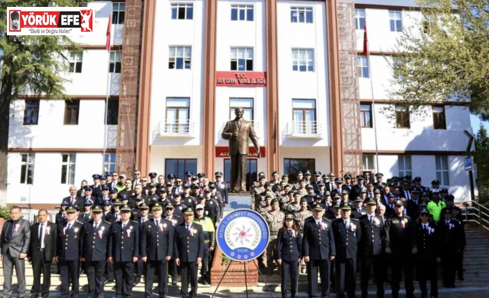 Aydın’da Polis Haftası törenle kutlandı