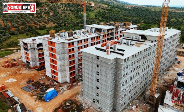 Aydın’da yeni öğrenci yurdu inşası sürüyor