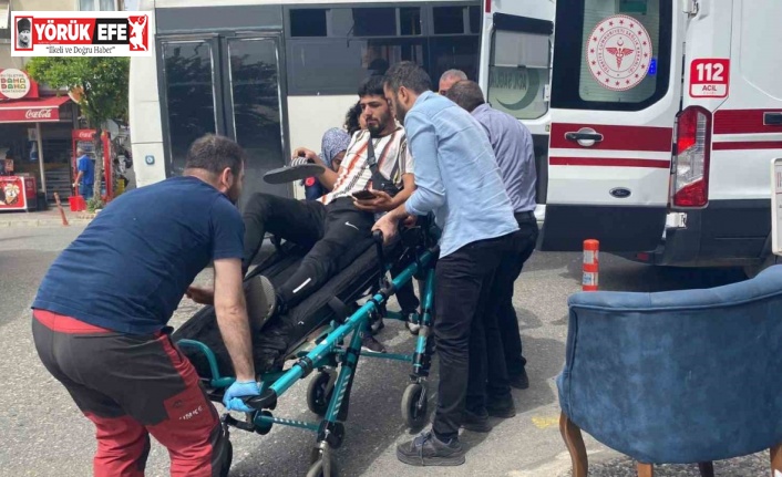 Aynı yolda yine kaza: 1 yaralı