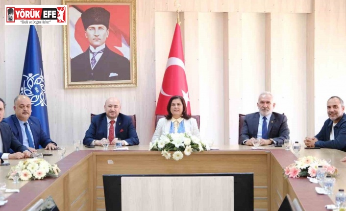 AYTO üyeleri Başkan Çerçioğlu ile görüştü