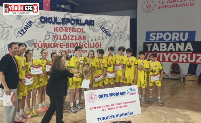 Başak Koleji Korfbol Takımı Türkiye Şampiyonu oldu