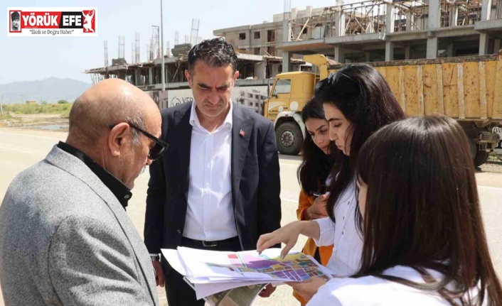 Başkan Arıcı proje alanlarında inceleme yaptı