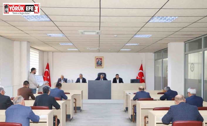 Başkan Güler, yeni dönemin ilk meclis toplantısını yaptı