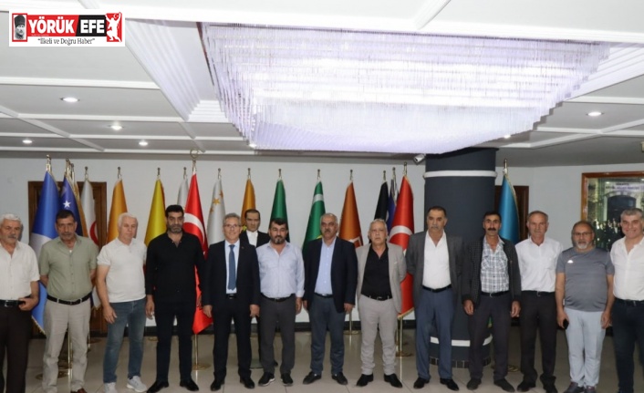 Başkan Tetik, çalışmalarını sürdürüyor