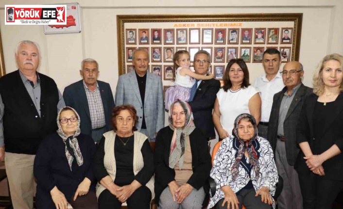 Başkan Tetik şehit yakınları ile bir araya geldi