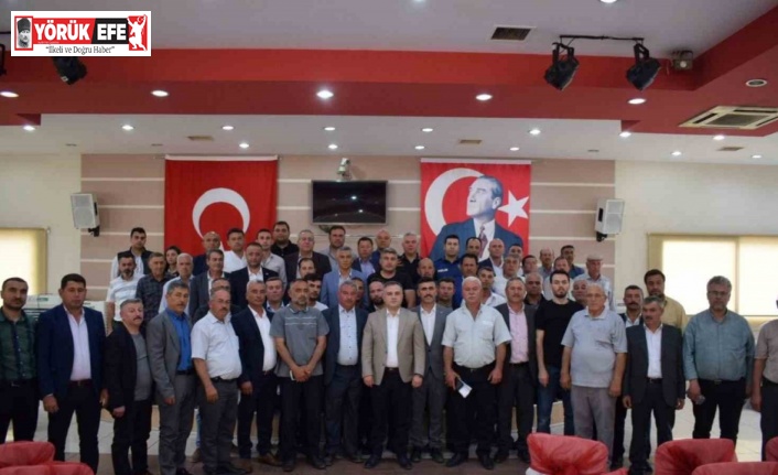 Bozdoğan Kaymakamı Gökçe, muhtarlar ile bir araya geldi