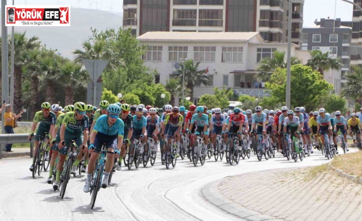 Cumhurbaşkanlığı Bisiklet Turu Söke’de heyecan oluşturdu