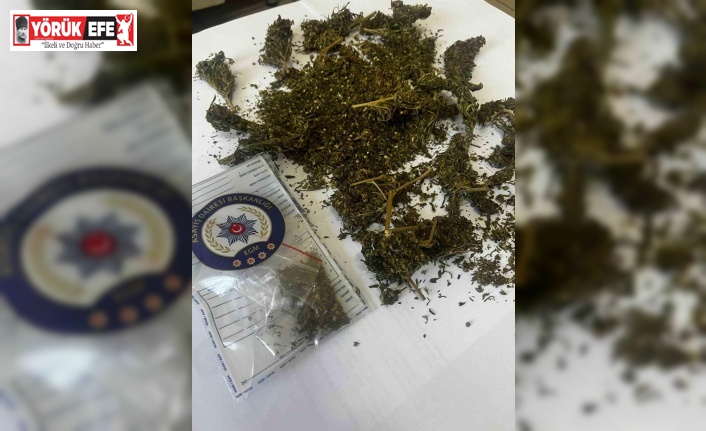 İncirliova’da iki şüphelinin üzerinde uyuşturucu madde çıktı
