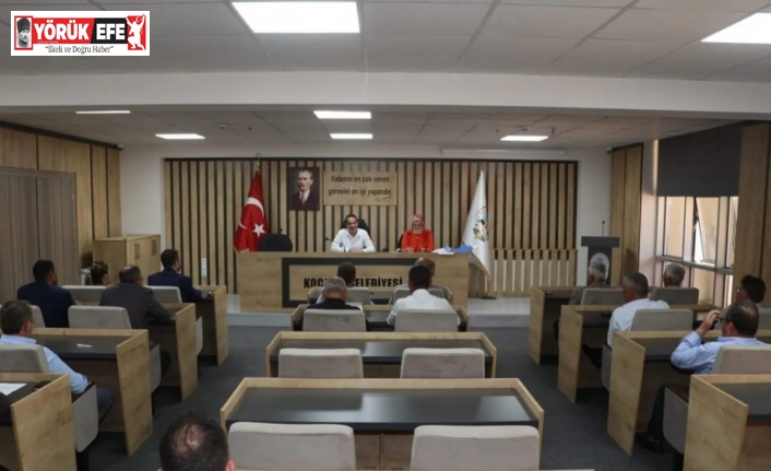 Koçarlı’da yeni dönemin ilk meclis toplantısı yapıldı