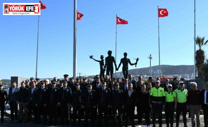 Kuşadası’nda Türk Polis Teşkilatı’nın 179’uncu kuruluş yıl dönümü kutlandı