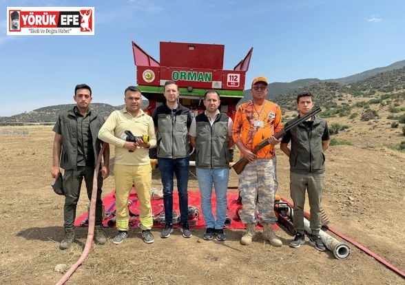 Avcılara orman yangınları bilgilendirmesi