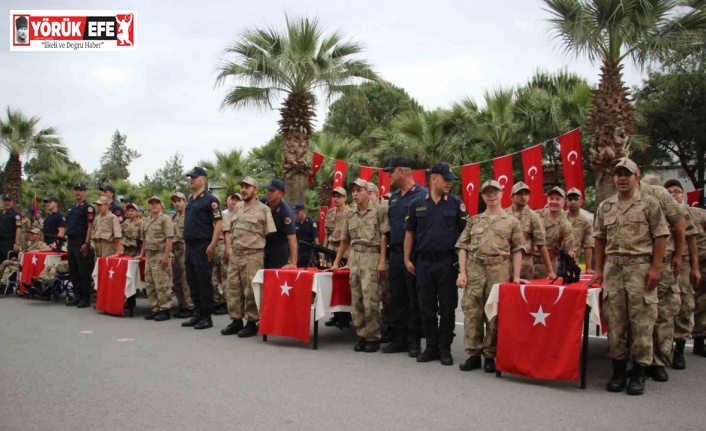 Aydın’da 30 engelli birey bir günlüğüne asker olmanın mutluluğunu yaşadı