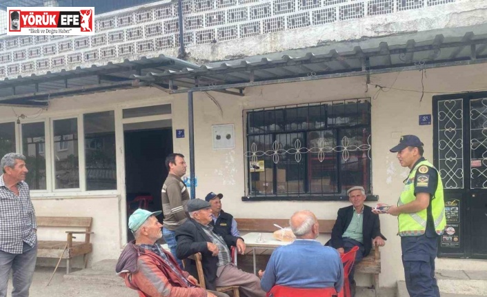 Aydın’da traktör sürücüleri bilgilendirildi