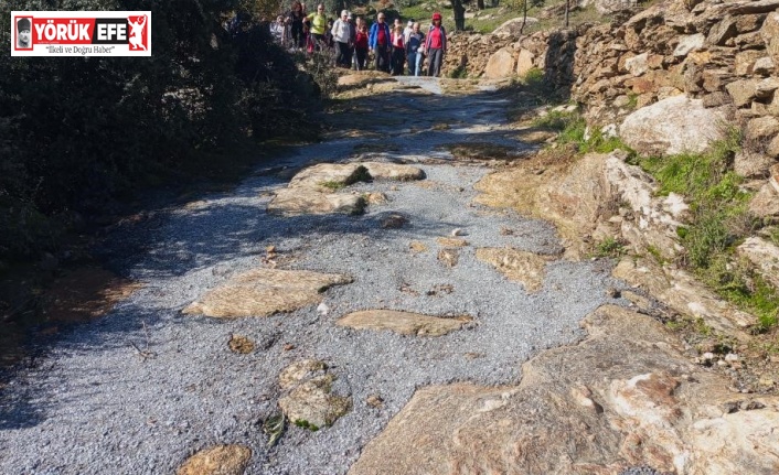 Bakanlıktan beton dökülen antik yolla ilgili açıklama: "İzinsiz uygulamalar kaldırılacak"