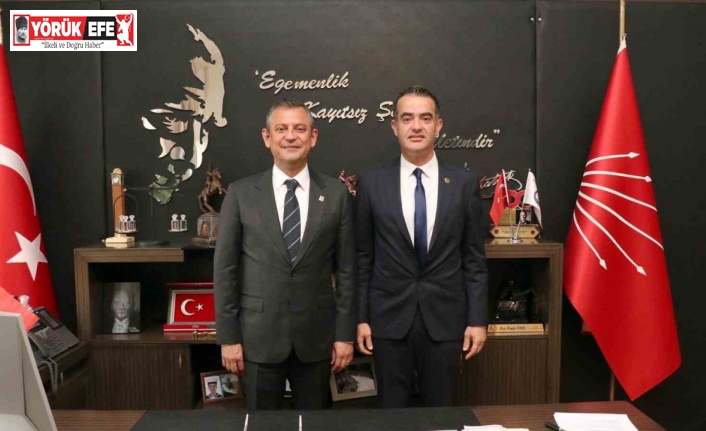 Başkan Arıcı, CHP Genel Başkanı Özel’le görüştü