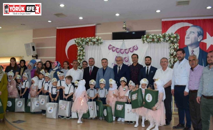 Bozdoğan’da 4-6 yaş Kur’an Kursu öğrencilerinden yıl sonu etkinliği