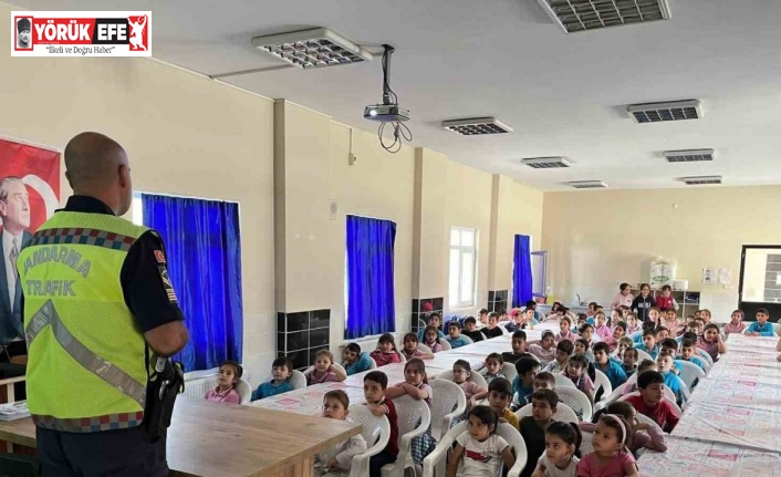 Bozdoğanlı minikler trafik kurallarını öğrendi