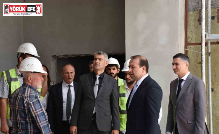 Didim Devlet Hastanesi inşaatında çalışmalar hız kesmiyor