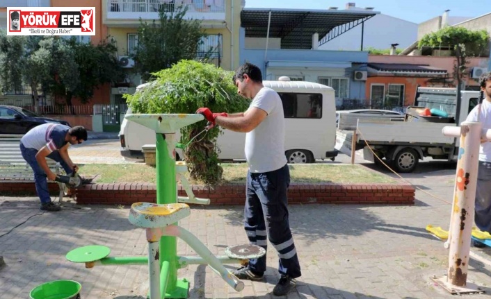 Efeler’in parkları yenileniyor