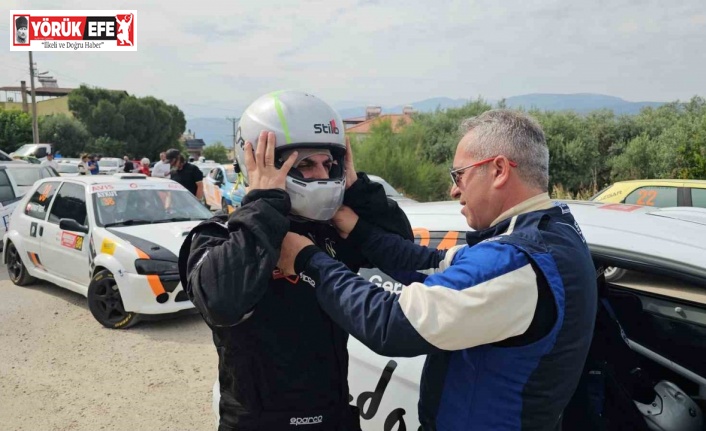 Kaymakam Omurca tırmanma yarışında direksiyona geçti