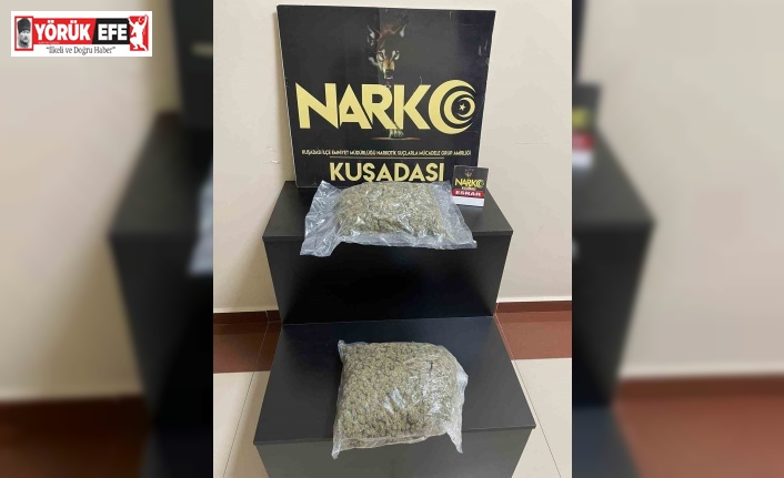 Kuşadası’nda uyuşturucu alışverişine suçüstü