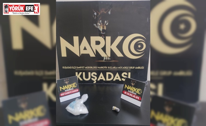 Kuşadası’nda uyuşturucu operasyonu