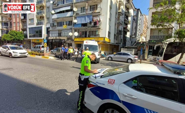 Motosikletle otomobil çarpıştı: 1 yaralı