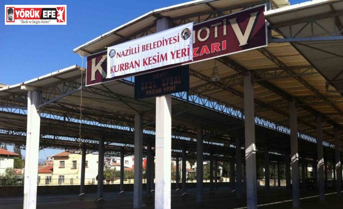 Nazilli Belediyesi kurban kesim yerlerini açıklandı