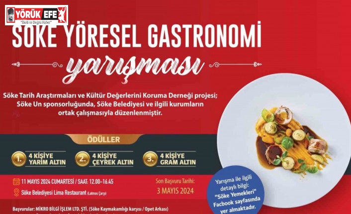 Söke’de yöresel lezzetler yarışacak