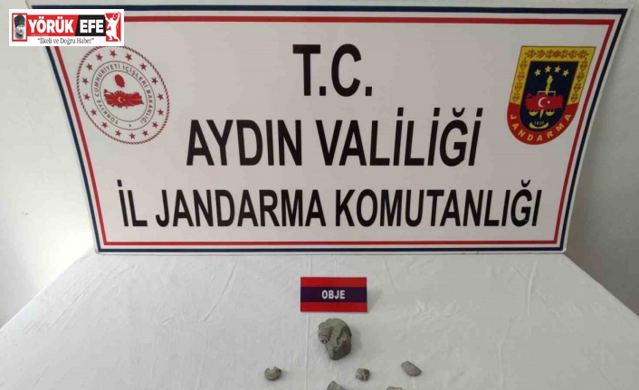 400 bin yıllık fosili satmaya çalışırken jandarmaya takıldı