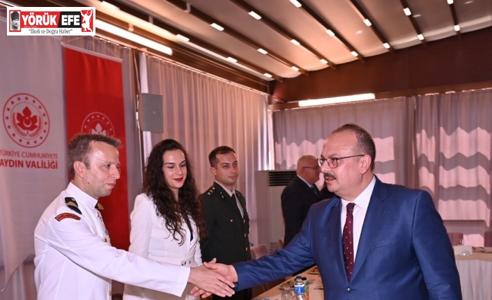 Aydın protokolü bayramlaştı