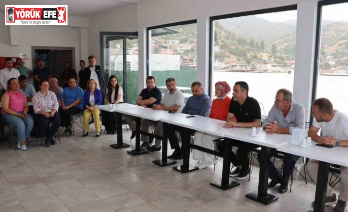 Başkan Arıcı, Kurban Bayramı dolayısıyla belediye personeli ile bayramlaştı