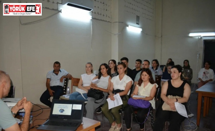 Hastane personellerine eğitim verildi