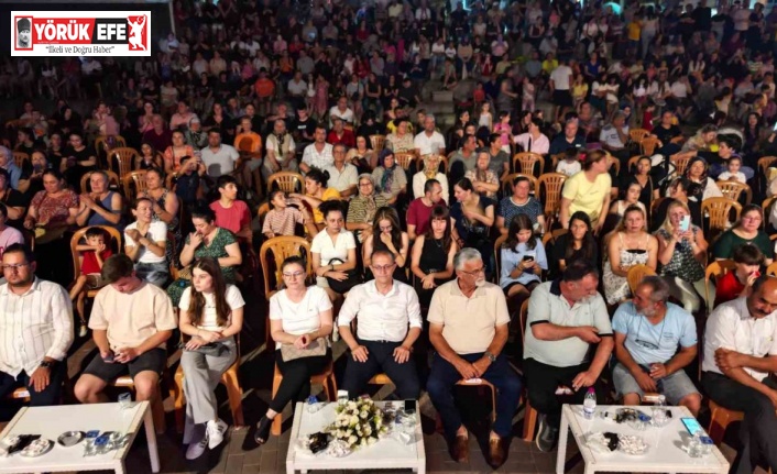 Kuyucak’ta yaz konseri ve milli coşku birlikte yaşandı