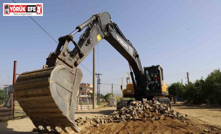 Nazilli Belediyesi’nden Sümer’de yol çalışması gerçekleştiriyor