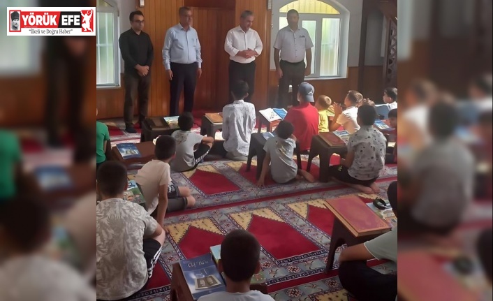 Aydın’da Yaz Kur’an Kursları’na ilgi artarak devam ediyor