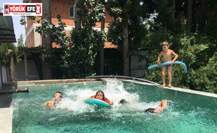 Muhtardan serinleten hizmet