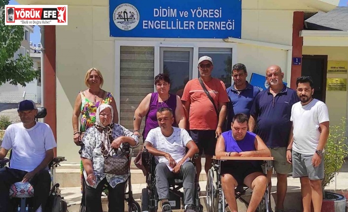 Hayırsever vatandaştan akülü tekerlekli sandalye bağışı
