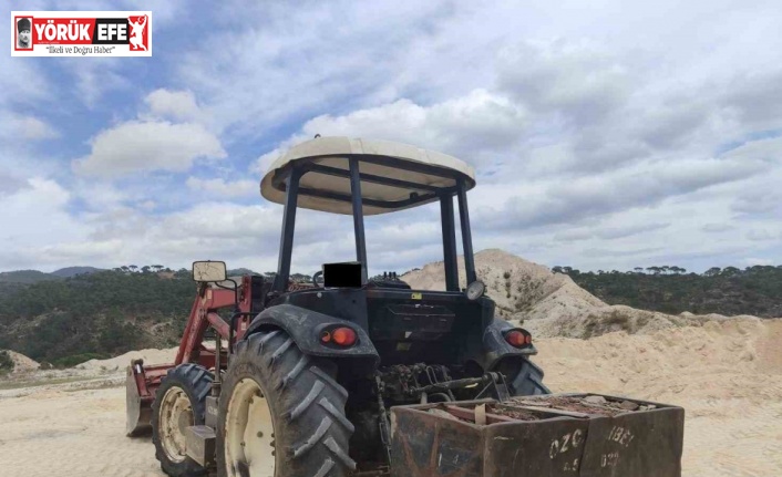 Aydın’dan çalınan traktör Kırıkkale’de bulundu
