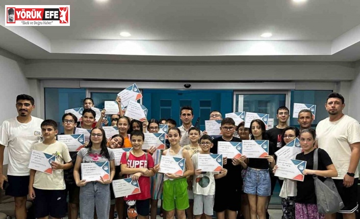 Bozdoğan’da gençler sertifikalarına kavuştu