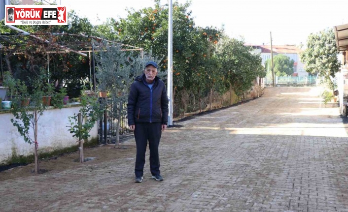 Nazilli Belediyesi, 372 sokağın yol sorununu çözdü