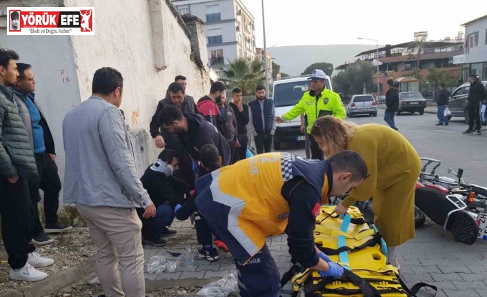 Buharkent’te motosiklet kazası: 2 yaralı