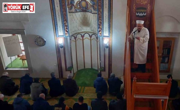 Cuma hutbesinde "mahremiyet" vurgusu