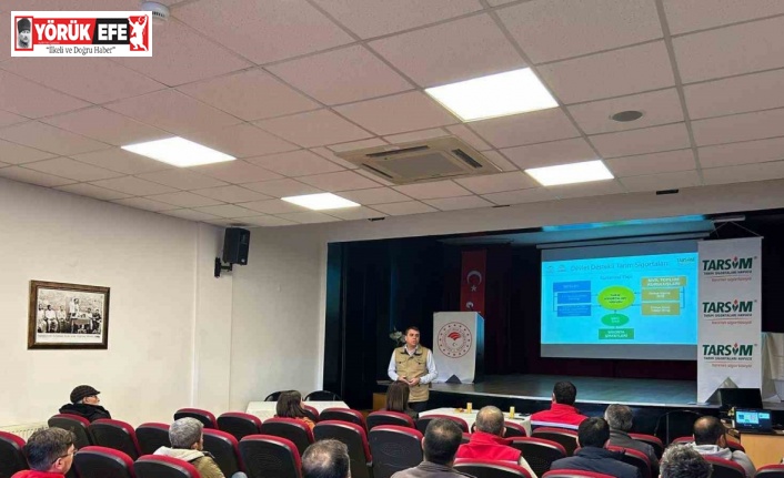 Kuyucak ve İncirliovalı üreticiler tarım sigortaları hakkında bilgilendirildi