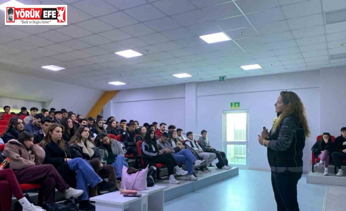 Narkotik ekiplerinden öğrencilere eğitim