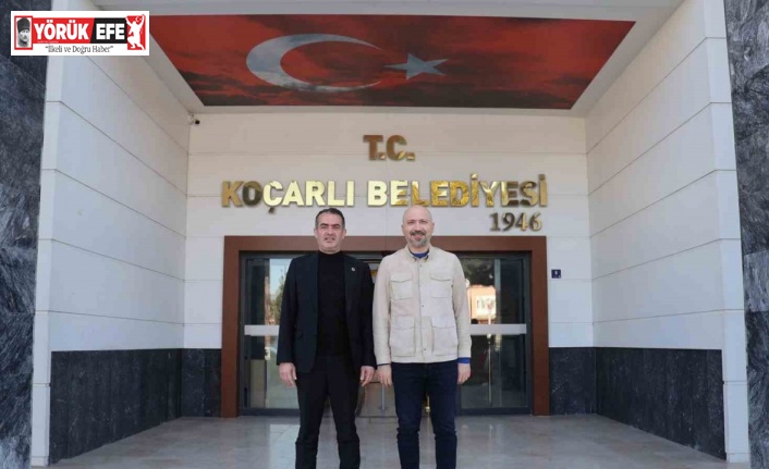 Söke Belediye Başkanı Arıkan, Koçarlı Belediye Başkanı Arıcı ile görüştü
