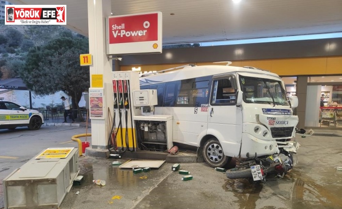 Akaryakıt istasyonunu savaş alanına çeviren minibüs şoförü tutuklandı