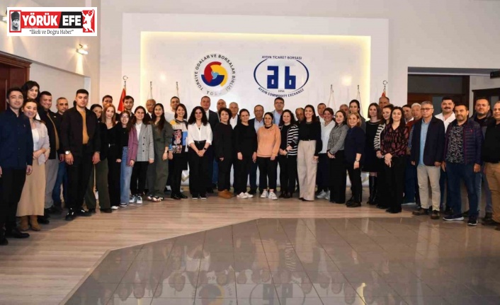 Aydın Ticaret Borsası’nda bayramlaşma merasimi gerçekleşti