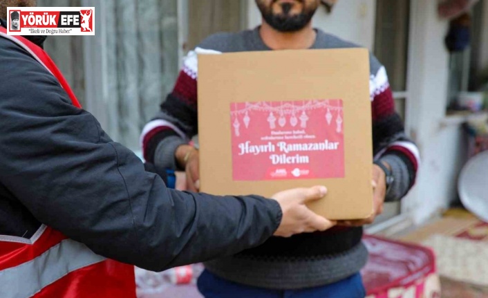 Başkan Yetişkin’den 7 bin 500 aileye Ramazan dayanışması